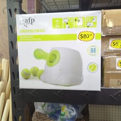 ALL FOR PAWS Automatic Dog Ball Launcher for Medium to Large Dogs, Interactive Tennis Ball Thrower, Rechargeable Dog Toy Mental Stimulation Training G