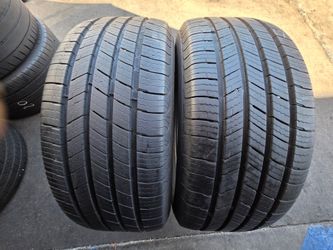 2 USED TIRES MICHELIN 225/55/17