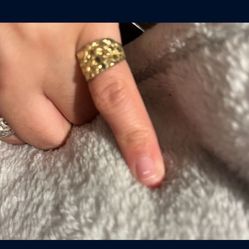 10k Nugget Ring