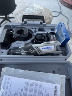 Dremel 8220 Cordless Rotary Tool Kit w/ Case, Charger & Accessories – No Battery