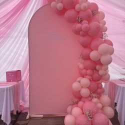 Backdrop & Balloons