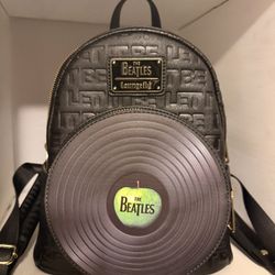 The Beatles - Let it Be Vinyl Record Mini Backpack by LOUNGEFLY