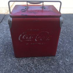 Coca-Cola ice box Antique