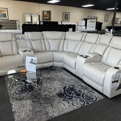 Power Recliner, LED, Massage Sectional. 🚚WE DELIVER🚚