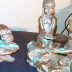 2 Mia Krantz Sculptures $50