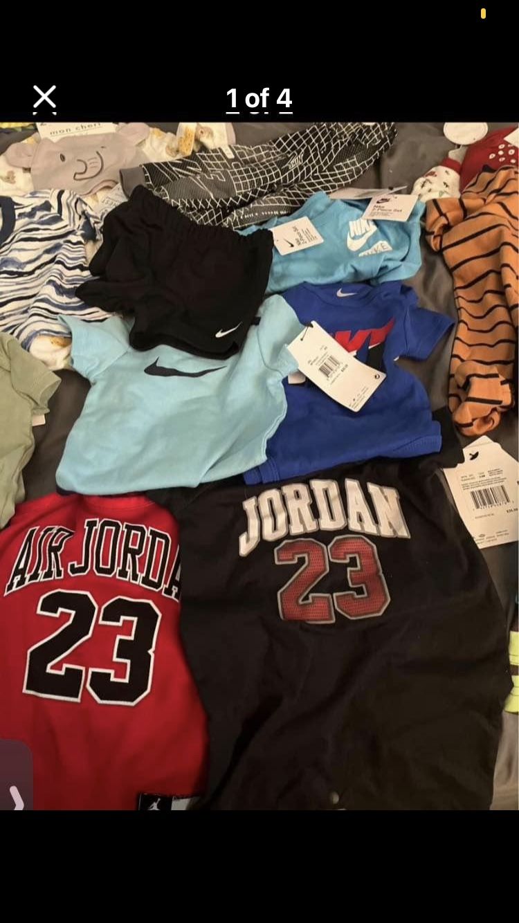 New Tagged Jordan Baby Clothes