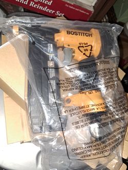 🌩 🌩 🌩 18 GA ... Bostitch Nail Gun 🔥 🔥 🔥