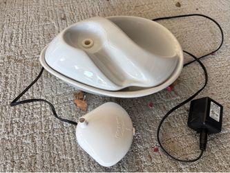 Pioneer Pet Raindrop Ceramic Pet Water Fountain 60 oz