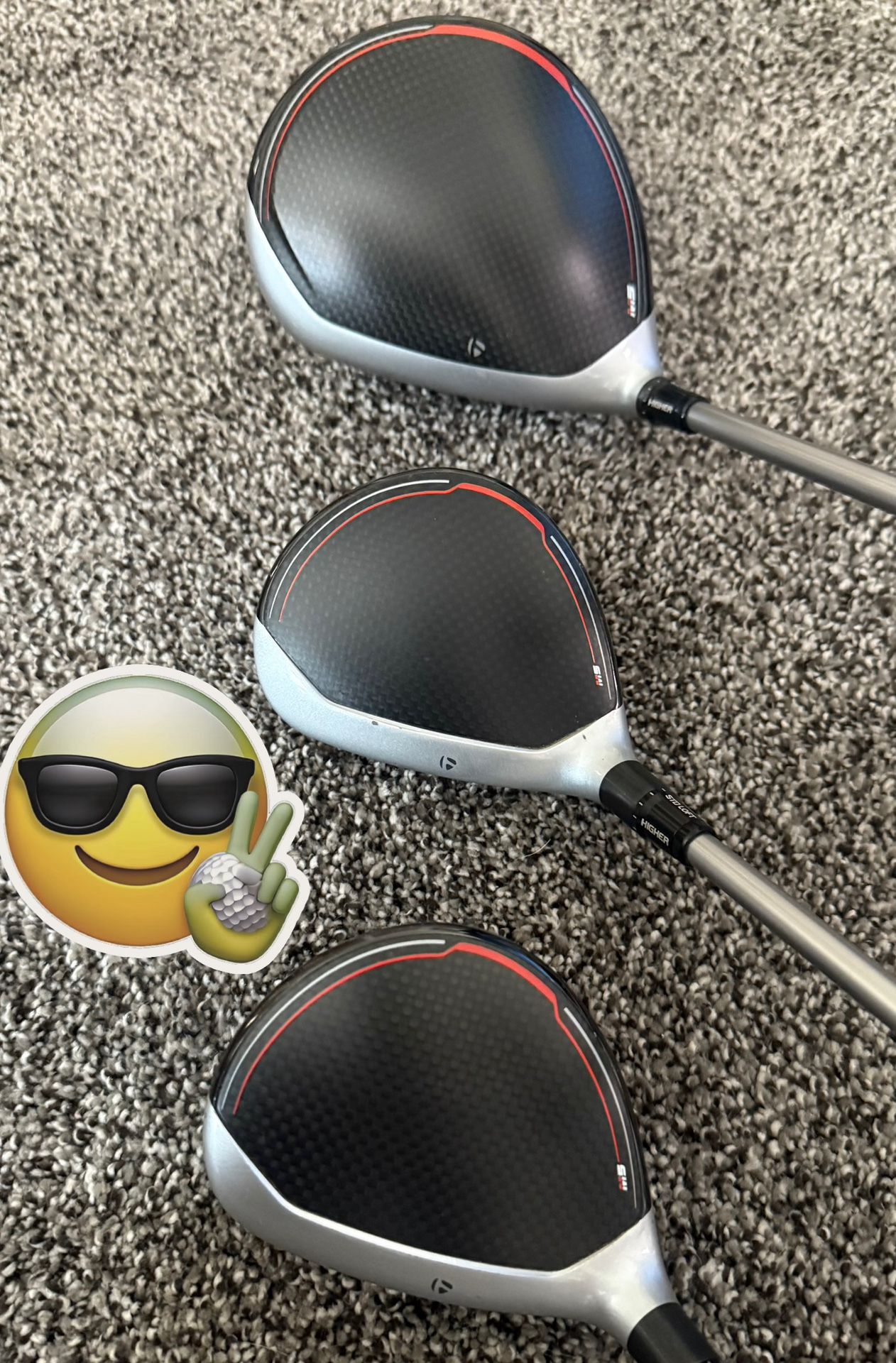 Taylormade Tour M5 Driver & Woods Set