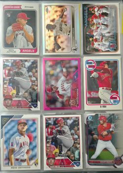 Angels MLB sports cards