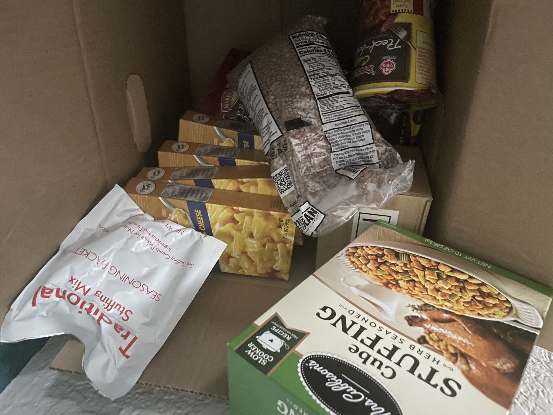 Free Box Of Food 