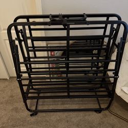 Twin size bed frame in great condition