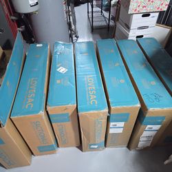 Lovesac  pillow inserts, 5 standard, 1 deep.