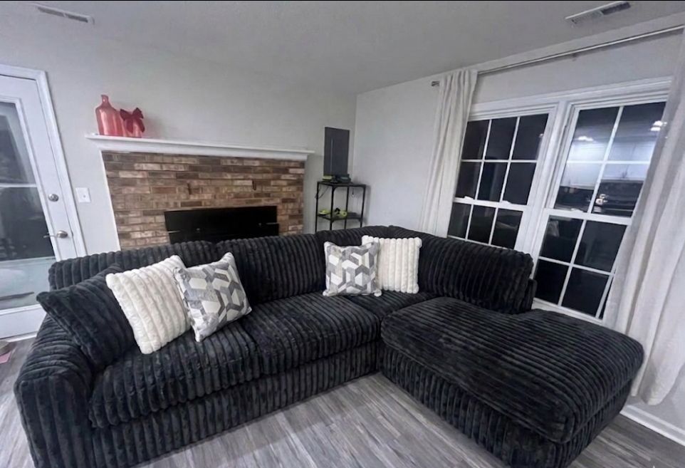 OM• $38 Initial • Brand New Living Room Sectional Couch with Chaise