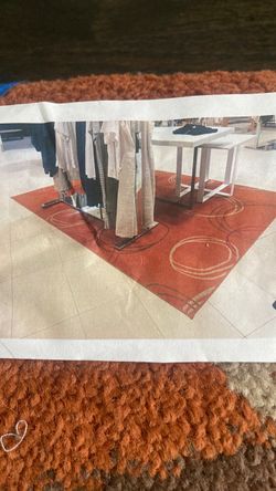 Rectangular rug 10’2”x8’