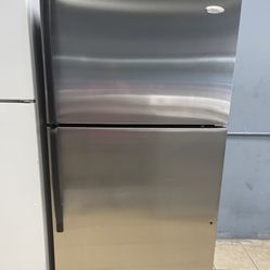 Whirlpool Stainless Steel Fridge 
