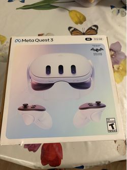 Meta quest 3 518gb and Extra accessorie