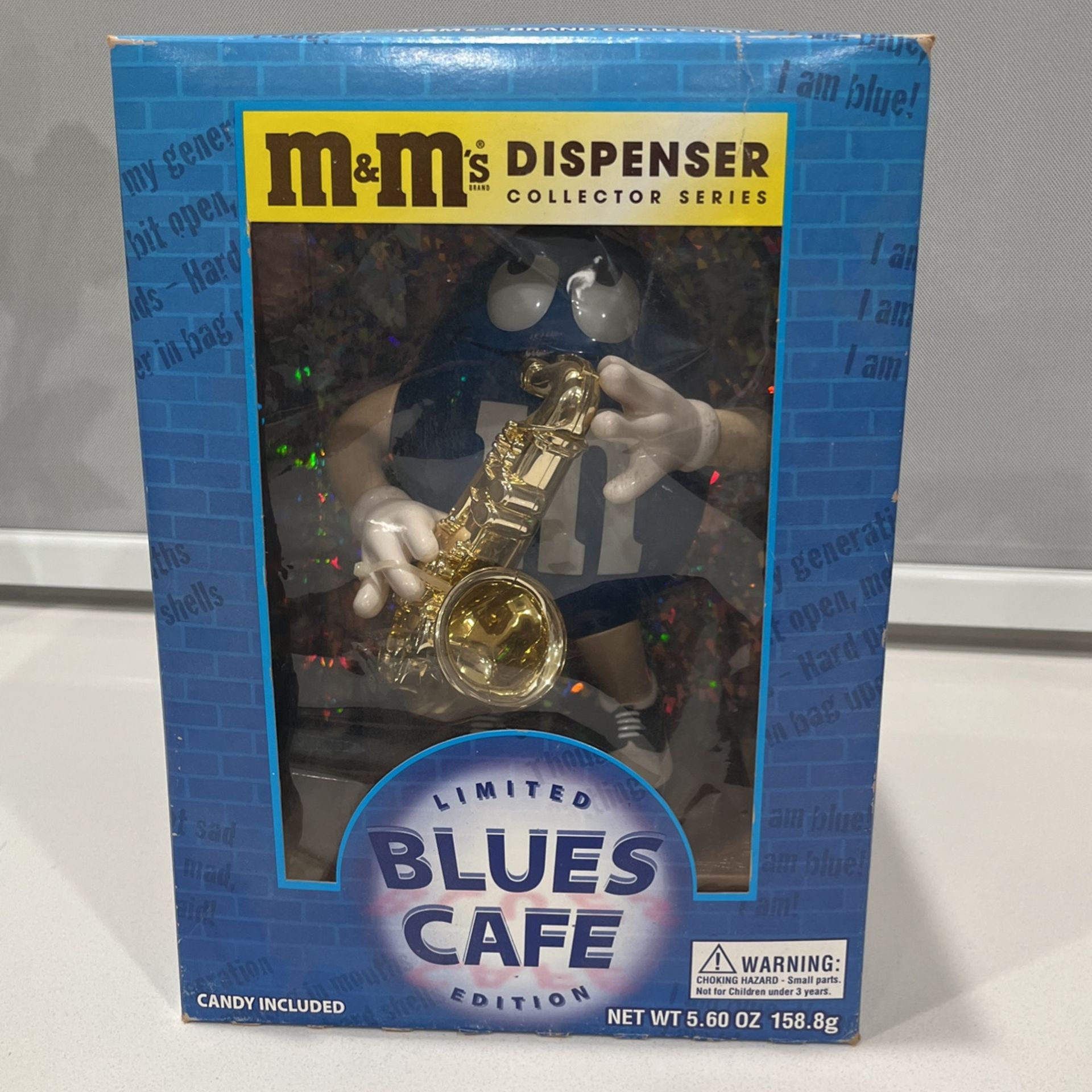 Collectible Limited Blues Cafe M&M Dispenser