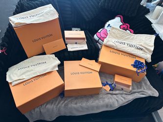 Louis Vuitton Empty Boxes and Dust Bags Set