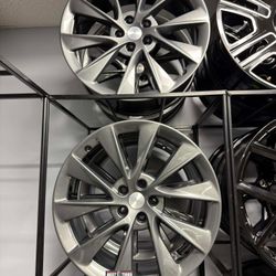 (Set of 4) 21’ Inch Tesla Model S Wheels Rim OEM Factory 21x8.5 offset +40 