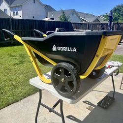 🔥Gorilla Carts 7 cu. ft. Evolution Poly Garden Cart – NEW in Box-Excellent Condition!🔥Price: $150 (Priced to sell!) (Retails for $179+)