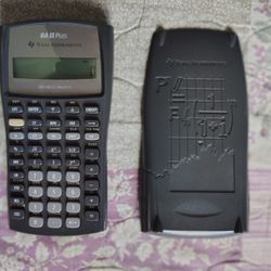 Calculator,Ba - 2 Plus,Texas Instruments