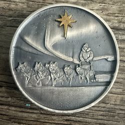 LuckyRips True North 2oz Silver .5g Gold