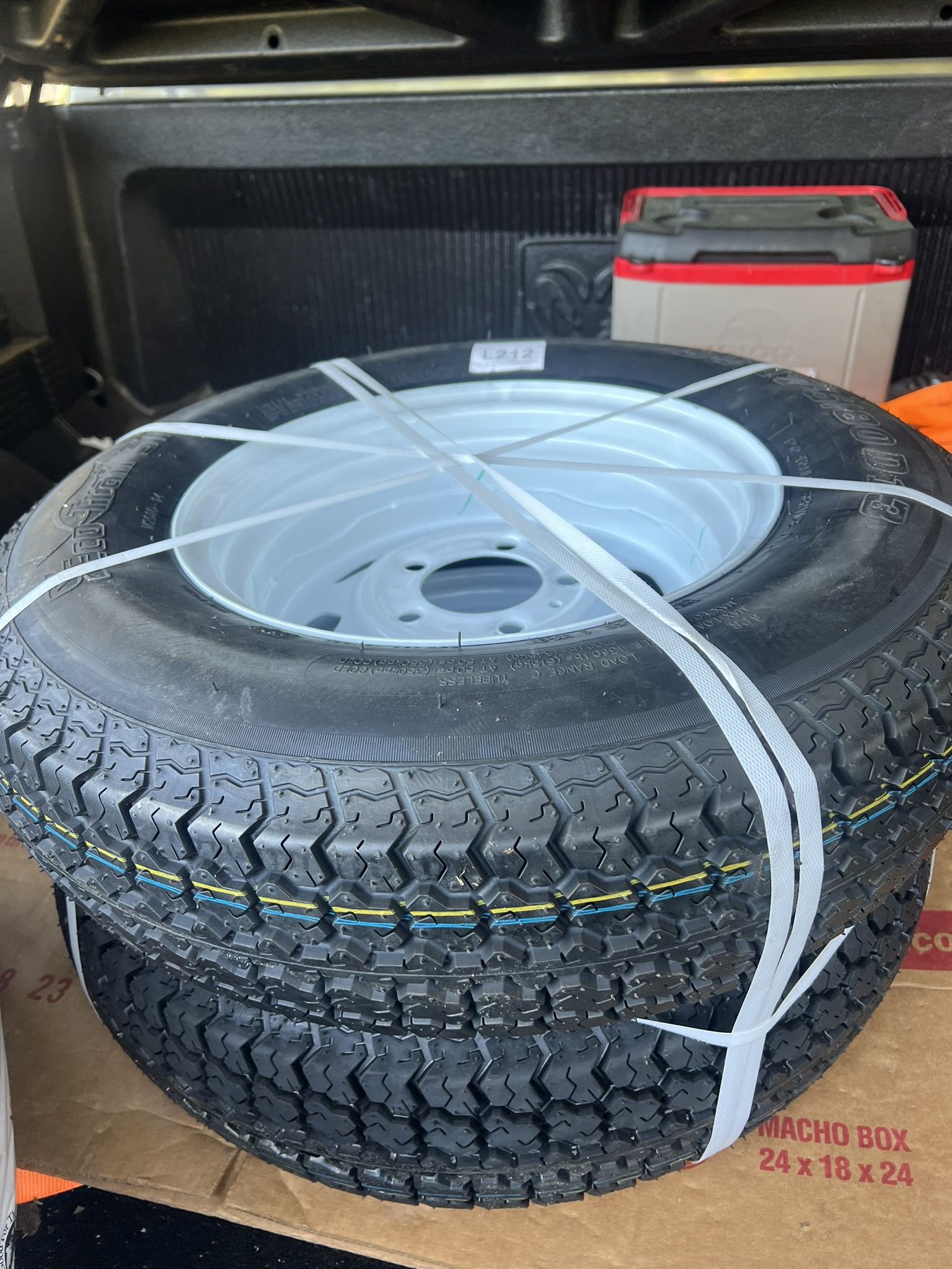 13 Inch Brand New Trailer Tires