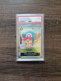 2025 One Piece EN Tony Tony Chopper #065 CS 25-26 Event Pack PSA 10 Gem Mint
