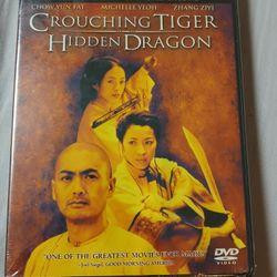 Crouching Tiger Hidden Dragon On DVD 