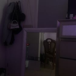 LARGE White boarded mirror