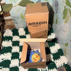 Crochet Blind, Small Keychain ,Chicks.. Boxes