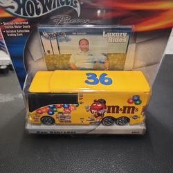 Hot Wheels Ken Schrader M$M's Bus NASCAR