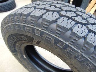 6 New LT 235 85 16 Goodyear Wrangler Workhorse A/T Tires 10PLY Load Range E Date 2024