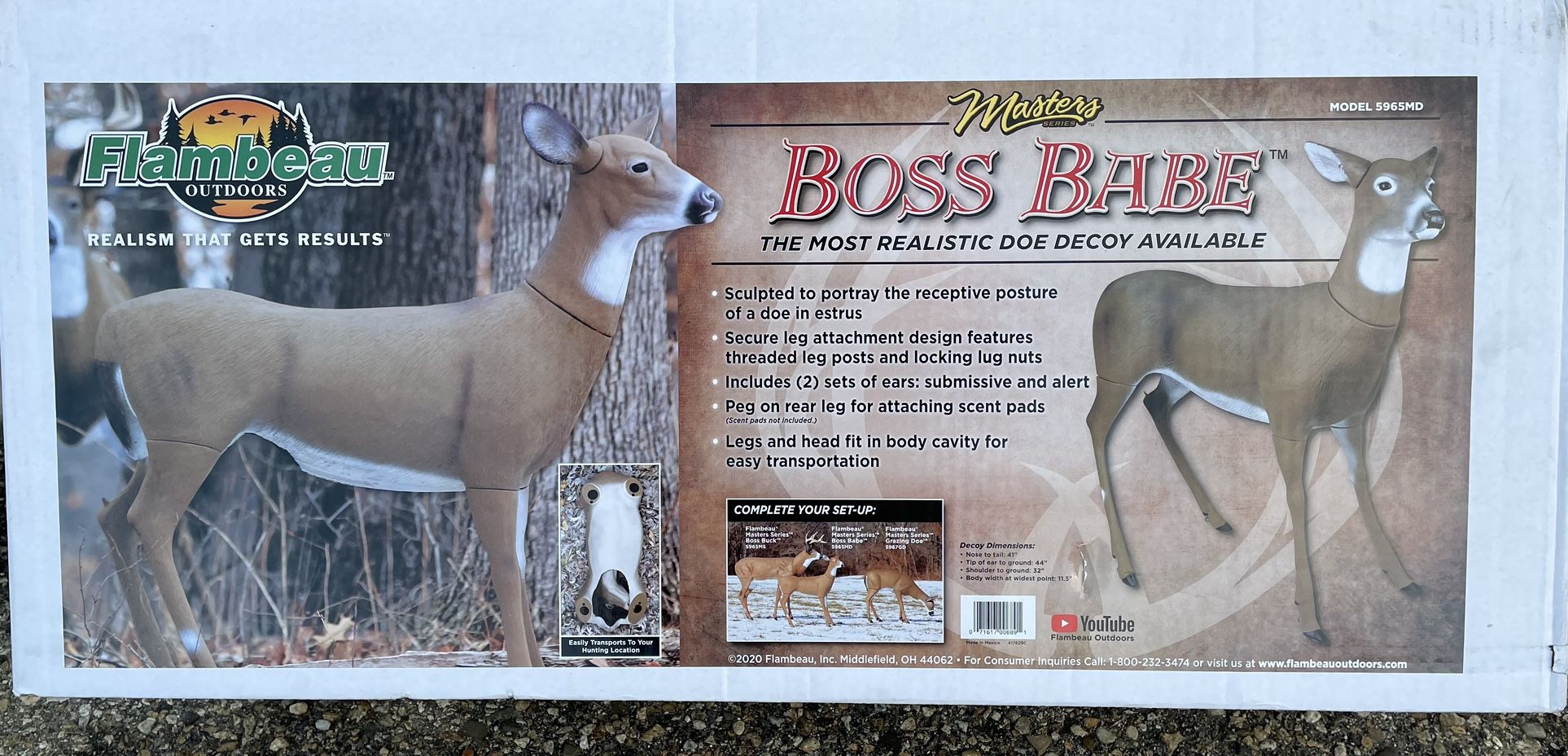 Boss Babe Deer Hunting Decoy *Brand New*