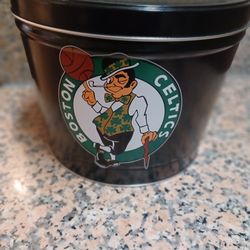 Boston CELTICS AND BRUINS Tin Can