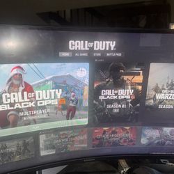 Gaming PC And Monitor