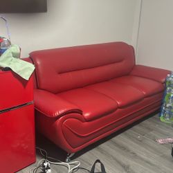 Red Couch Need to get rid of it 