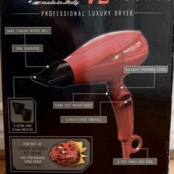 Babyliss Pro V2 Powerful Hair Dryer Black