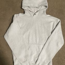 Bike Heavy Duty White Hoodie