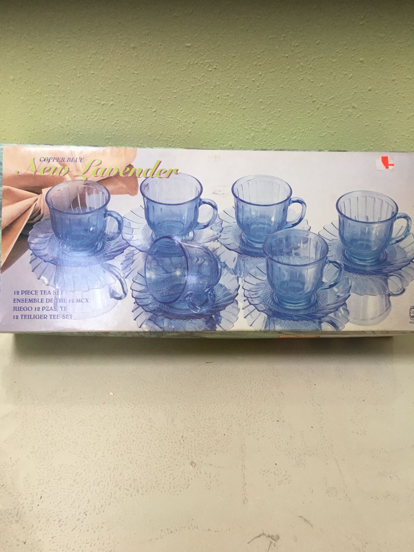 English style tea party set