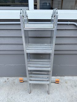 Krause MultiMatic 16 ft Multi-Position Aluminum Ladder
