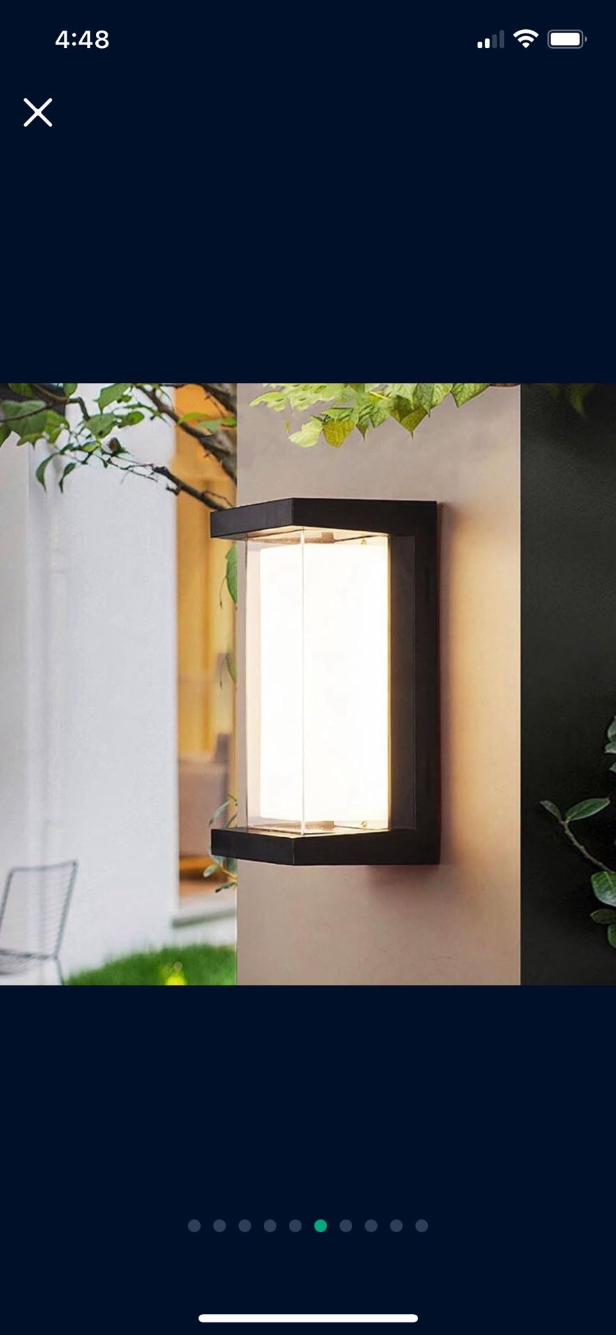 Outdoor Single Light Fixture. Only $20