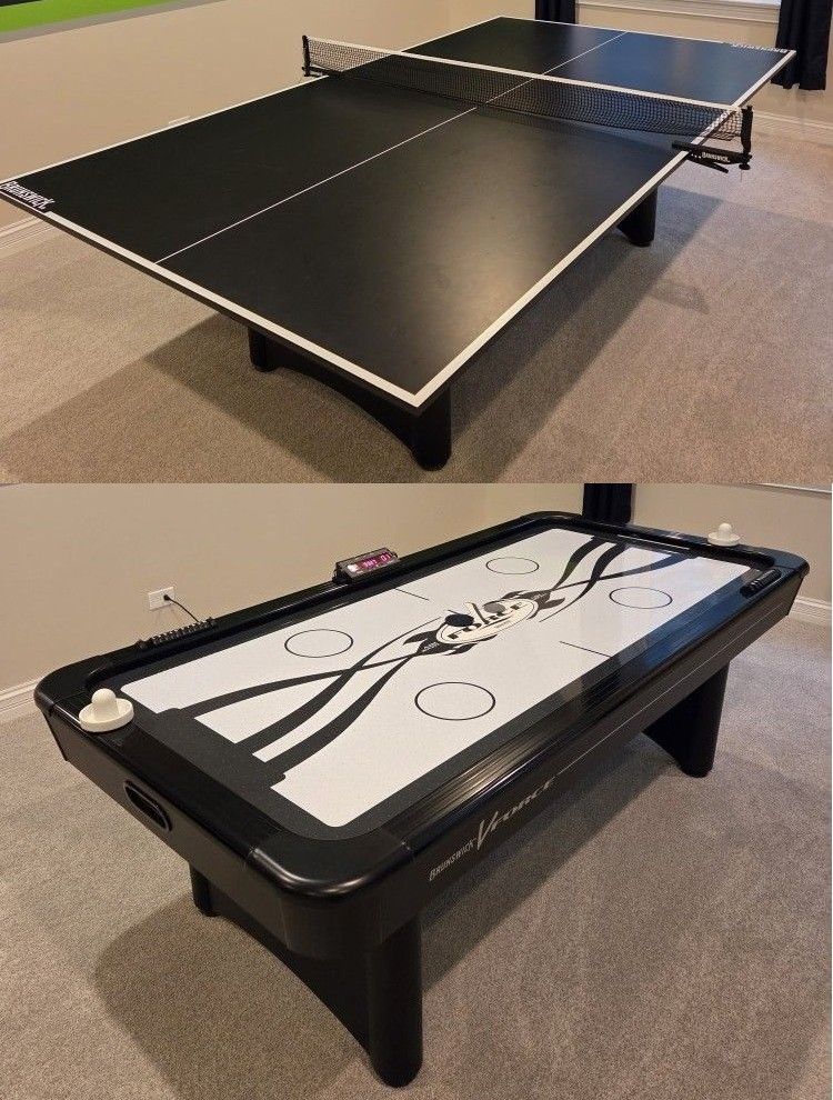 Brunswick Table Tennis & Air Hockey Combo