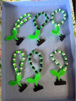 Sprouts perler Kandi bracelets festival raves