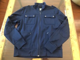 EXPRESS MENS JACKET light weight ( Navy blue) Sz. L . Excellent condition and clean