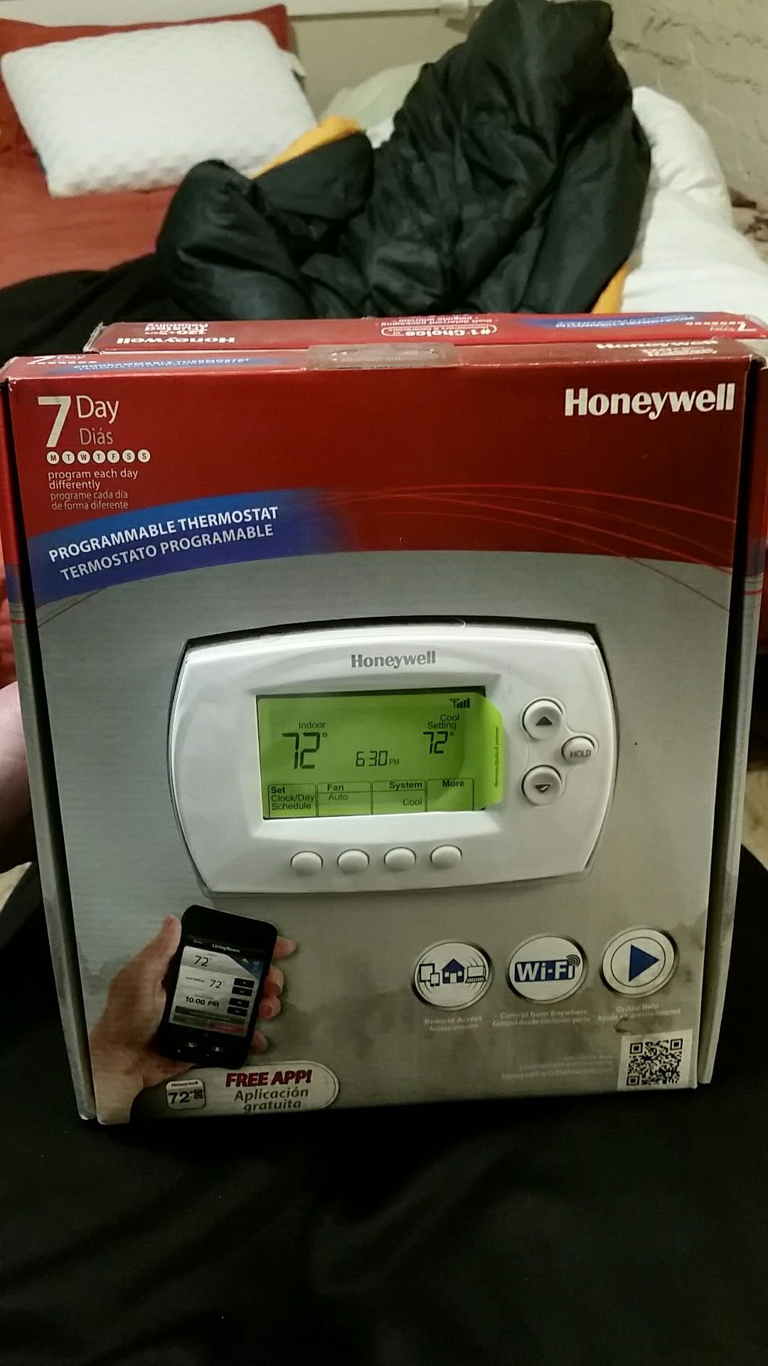 Honeywell (wifi)programmable thermostat