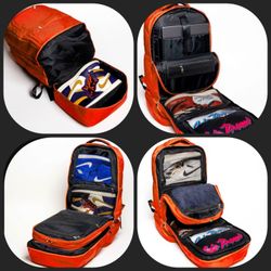Sole Premise Carry-On Leather Travel Bag | Orange
