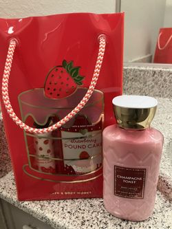 bath nd body set and lotion 