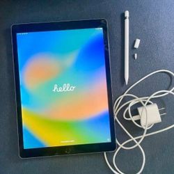 12 Inch iPad Pro With Apple Pencil 